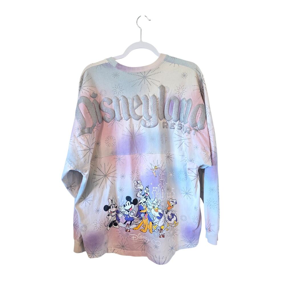 Disneyland Resort Spirit Jersey Mickey Friends 100 Years Fireworks Size Large